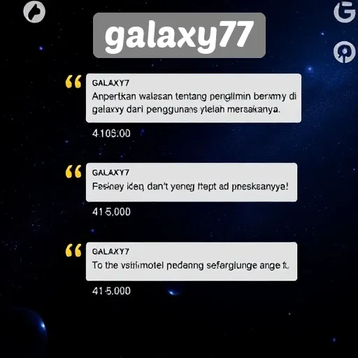 Testimoni Pengguna tentang Pengalaman Bermain di Galaxy77